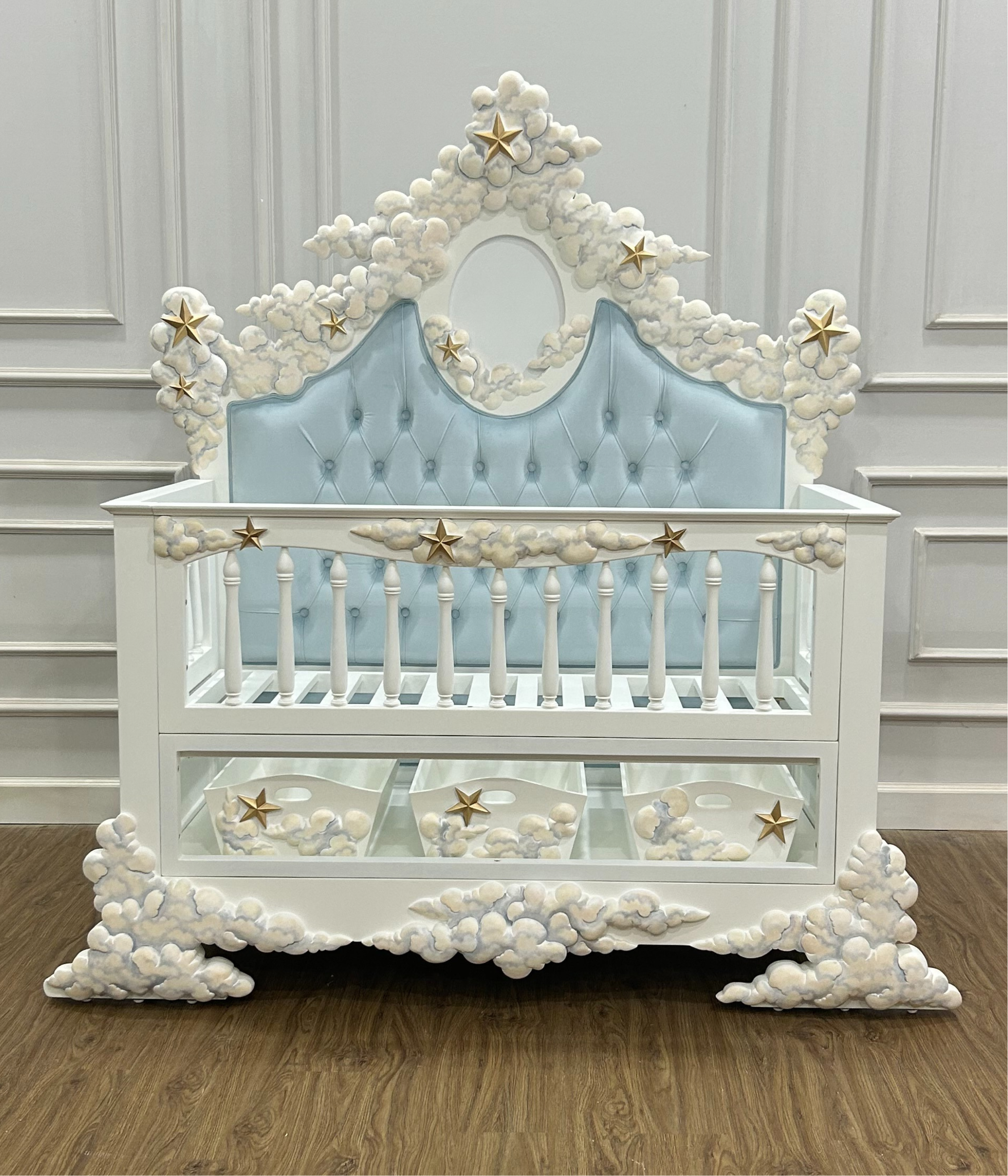 Cloud Cot – LINGLUX BESPOKE BABY FURNITURE LTD - Main Image