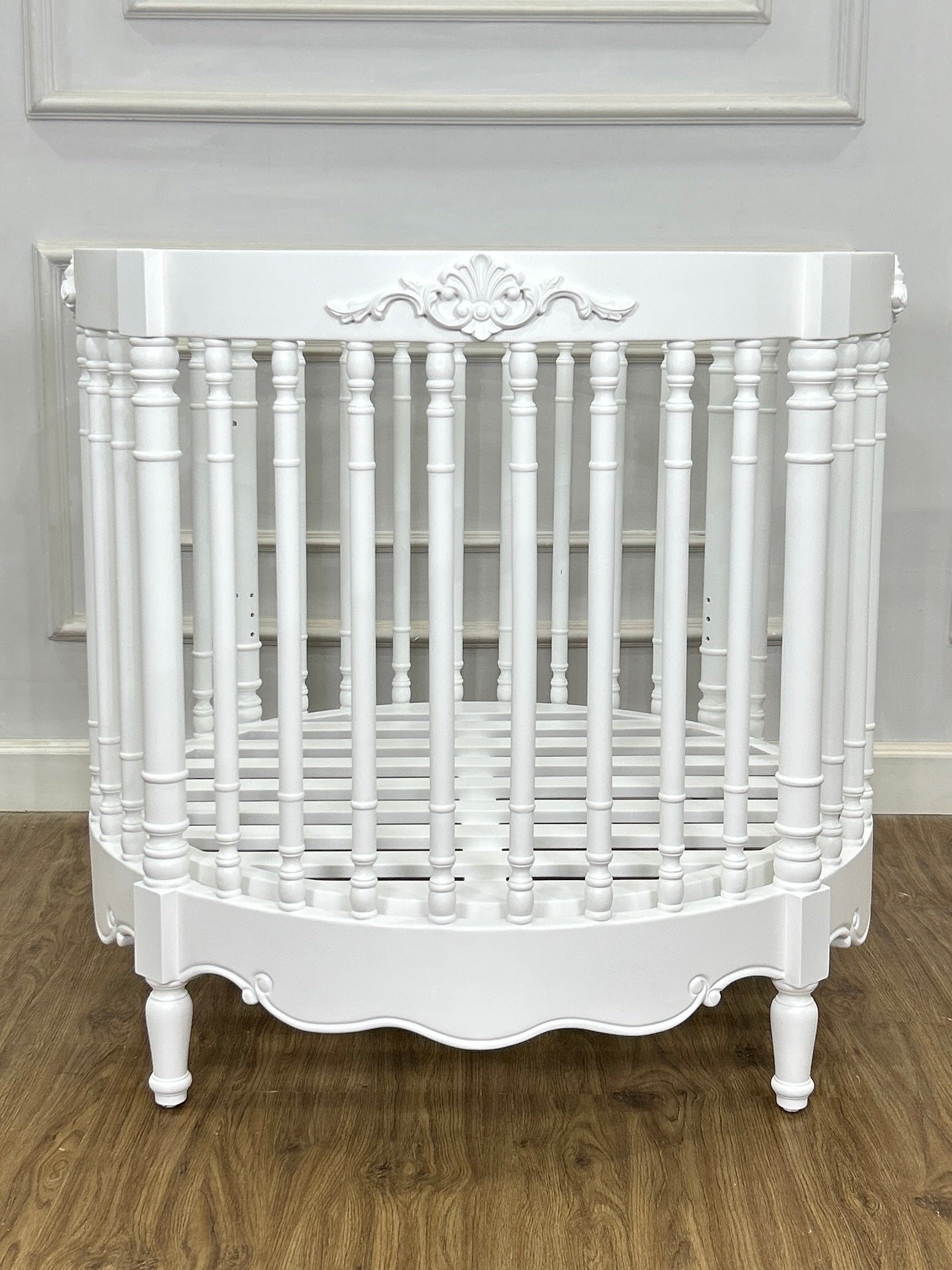 Luxury Circle Cot Bed For Baby Girl Baby Cot Round Luxury Baby
